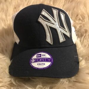 Sequin Yankees Hat